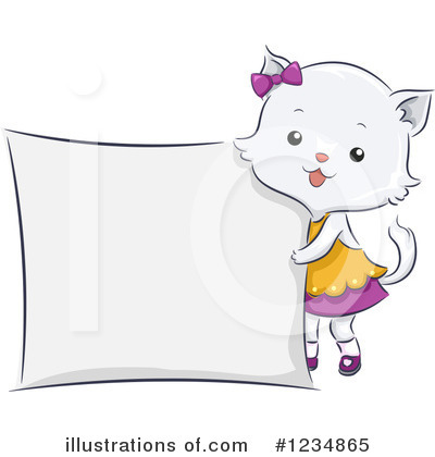 Cat Clipart #1234865 by BNP Design Studio