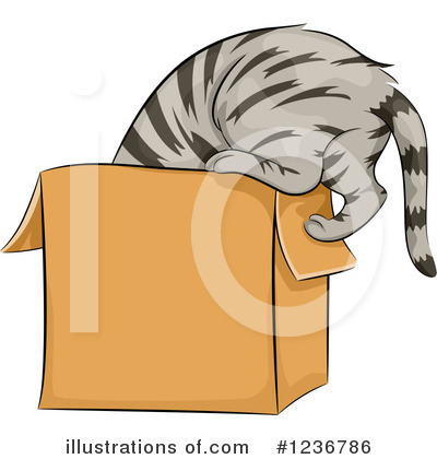Royalty-Free (RF) Cat Clipart Illustration by BNP Design Studio - Stock Sample #1236786