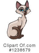 Cat Clipart #1238679 by Dennis Holmes Designs