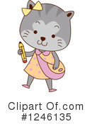 Cat Clipart #1246135 by BNP Design Studio