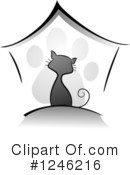 Cat Clipart #1246216 by BNP Design Studio