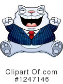 Cat Clipart #1247146 by Cory Thoman