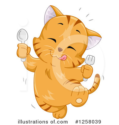 Royalty-Free (RF) Cat Clipart Illustration by BNP Design Studio - Stock Sample #1258039