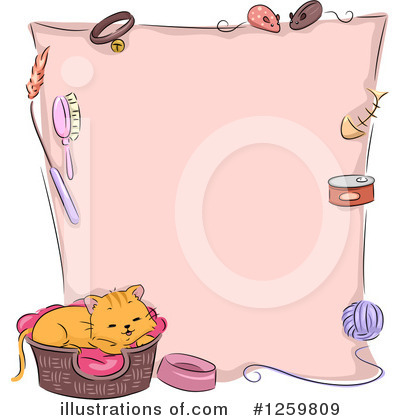 Royalty-Free (RF) Cat Clipart Illustration by BNP Design Studio - Stock Sample #1259809