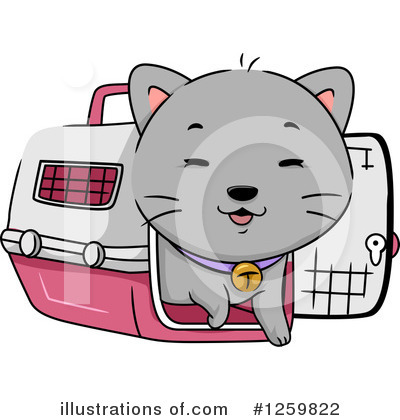 Royalty-Free (RF) Cat Clipart Illustration by BNP Design Studio - Stock Sample #1259822