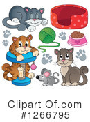 Cat Clipart #1266795 by visekart