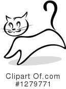 Cat Clipart #1279771 by Vector Tradition SM