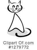 Cat Clipart #1279772 by Vector Tradition SM