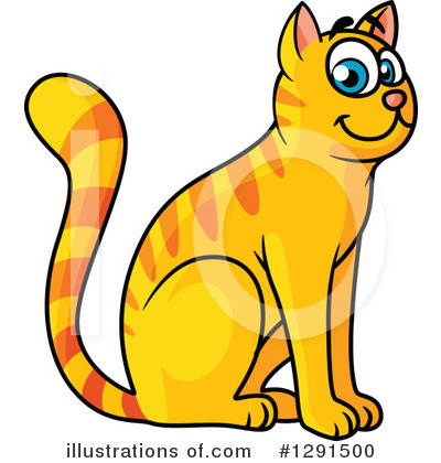 Royalty-Free (RF) Cat Clipart Illustration by Vector Tradition SM - Stock Sample #1291500