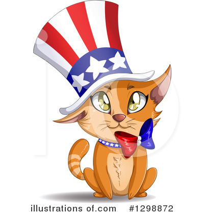 Royalty-Free (RF) Cat Clipart Illustration by Liron Peer - Stock Sample #1298872