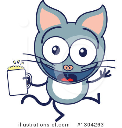 Cat Clipart #1304263 by Zooco