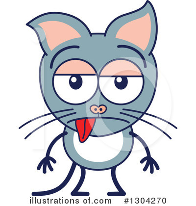 Royalty-Free (RF) Cat Clipart Illustration by Zooco - Stock Sample #1304270