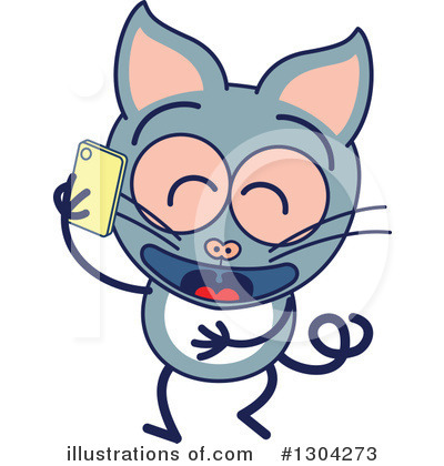 Cat Clipart #1304273 by Zooco