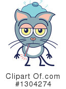 Cat Clipart #1304274 by Zooco