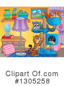 Cat Clipart #1305258 by visekart