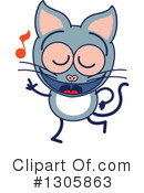 Cat Clipart #1305863 by Zooco