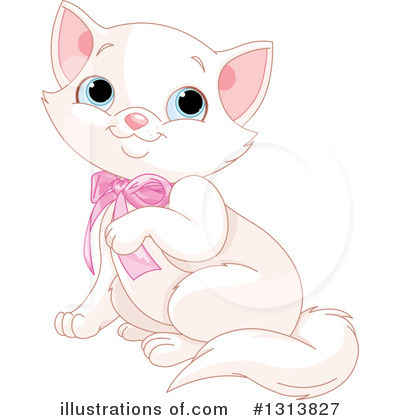 Royalty-Free (RF) Cat Clipart Illustration by Pushkin - Stock Sample #1313827