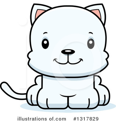 Kitten Clipart #1317829 by Cory Thoman