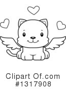 Cat Clipart #1317908 by Cory Thoman