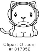 Cat Clipart #1317952 by Cory Thoman