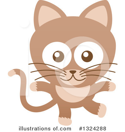 Royalty-Free (RF) Cat Clipart Illustration by Zooco - Stock Sample #1324288