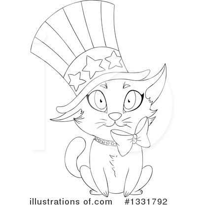 Royalty-Free (RF) Cat Clipart Illustration by Liron Peer - Stock Sample #1331792