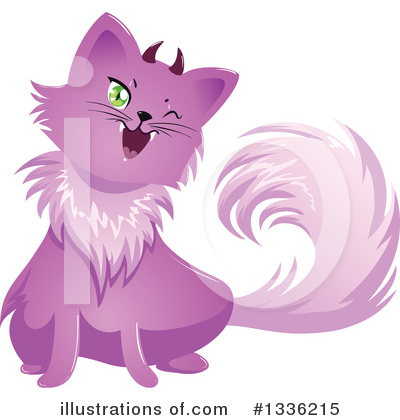 Royalty-Free (RF) Cat Clipart Illustration by Liron Peer - Stock Sample #1336215