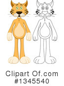 Cat Clipart #1345540 by Liron Peer