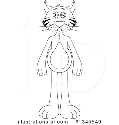 Royalty-Free (RF) Cat Clipart Illustration by Liron Peer - Stock Sample #1345549