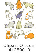 Cat Clipart #1359013 by BNP Design Studio