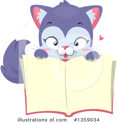 Royalty-Free (RF) Cat Clipart Illustration by BNP Design Studio - Stock Sample #1359034