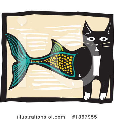 Royalty-Free (RF) Cat Clipart Illustration by xunantunich - Stock Sample #1367955