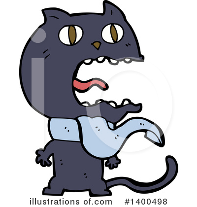 Royalty-Free (RF) Cat Clipart Illustration by lineartestpilot - Stock Sample #1400498