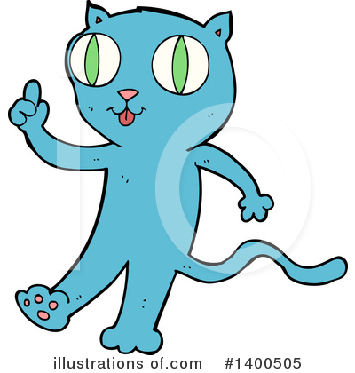 Royalty-Free (RF) Cat Clipart Illustration by lineartestpilot - Stock Sample #1400505