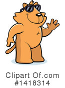 Cat Clipart #1418314 by Cory Thoman