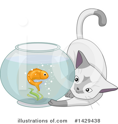 Royalty-Free (RF) Cat Clipart Illustration by BNP Design Studio - Stock Sample #1429438