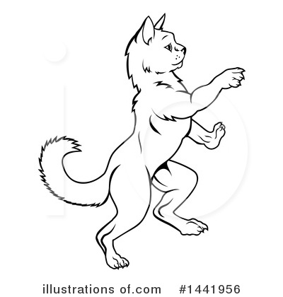 Royalty-Free (RF) Cat Clipart Illustration by AtStockIllustration - Stock Sample #1441956