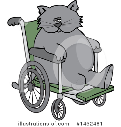 Royalty-Free (RF) Cat Clipart Illustration by djart - Stock Sample #1452481