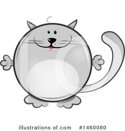 Royalty-Free (RF) Cat Clipart Illustration by Domenico Condello - Stock Sample #1460080