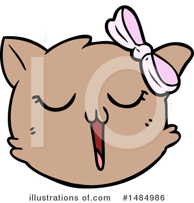 Royalty-Free (RF) Cat Clipart Illustration by lineartestpilot - Stock Sample #1484986