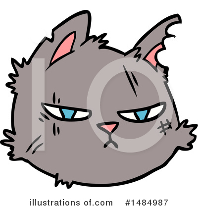 Royalty-Free (RF) Cat Clipart Illustration by lineartestpilot - Stock Sample #1484987
