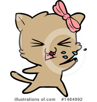 Royalty-Free (RF) Cat Clipart Illustration by lineartestpilot - Stock Sample #1484992