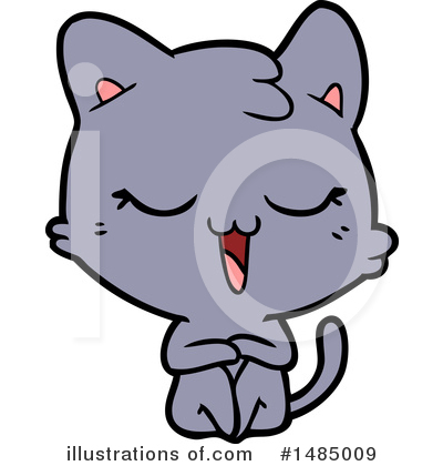 Royalty-Free (RF) Cat Clipart Illustration by lineartestpilot - Stock Sample #1485009