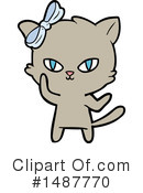 Cat Clipart #1487770 by lineartestpilot