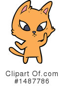 Cat Clipart #1487786 by lineartestpilot