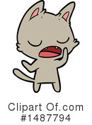 Cat Clipart #1487794 by lineartestpilot