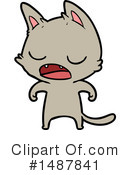 Cat Clipart #1487841 by lineartestpilot