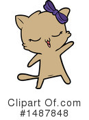 Cat Clipart #1487848 by lineartestpilot