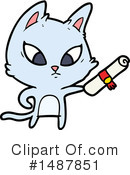 Cat Clipart #1487851 by lineartestpilot