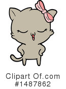 Cat Clipart #1487862 by lineartestpilot